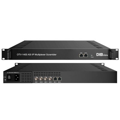 OTV-1400 ASI IP Multiplexer Scrambler
